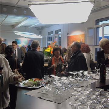 Vernissage, cóctel de apertura