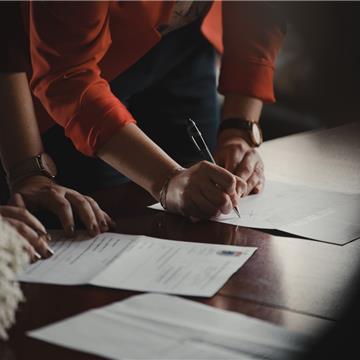 Testigos de una boda civil