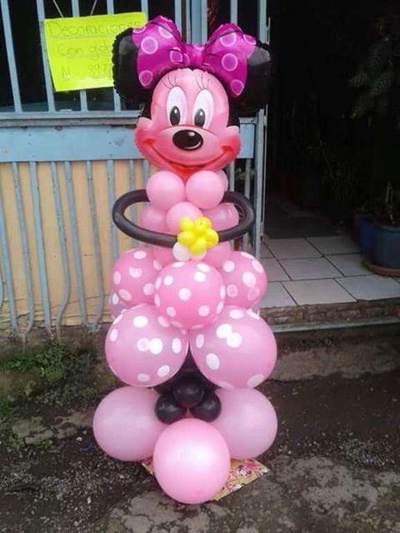 Montage ballon minnie