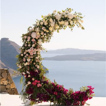 photocall para boda flores - Imprenta digital y de gran formato