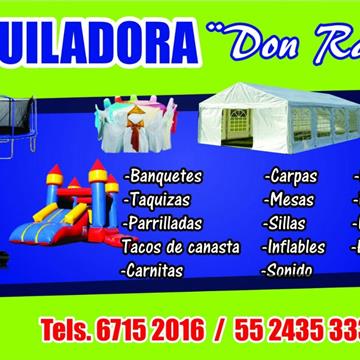 Banquetes y Alquiladora Don Rafa Castillo